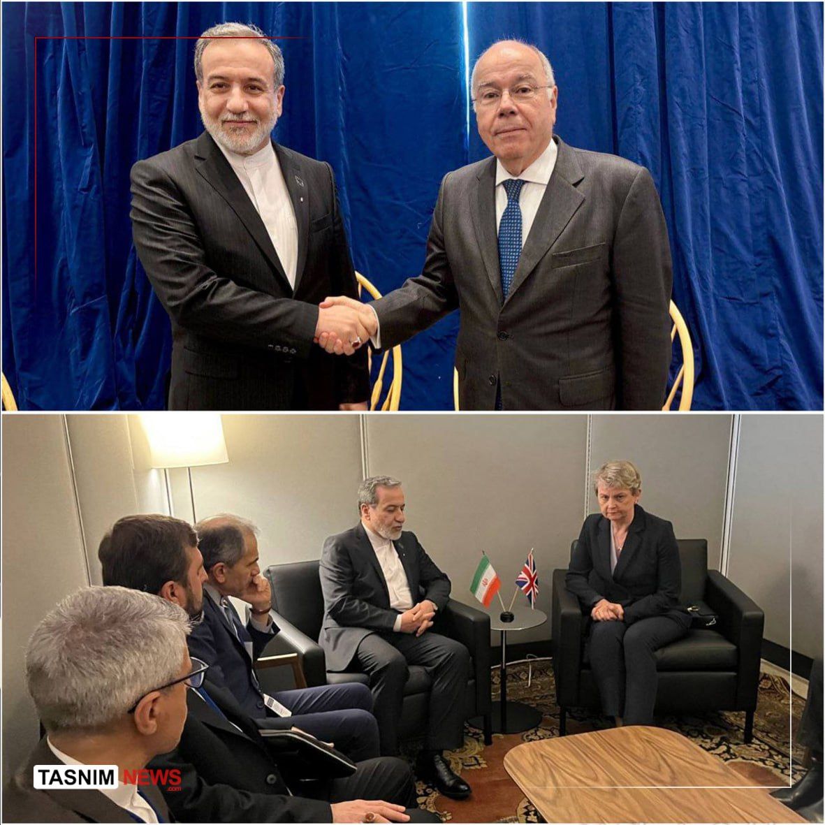 دیدار و گفتگوی عراقچی با وزرای امور خارجه برزیل انگلیس