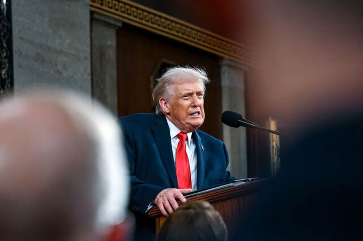 واکنش عجیب ترامپ به روند مذاکرات با ایران +فیلم