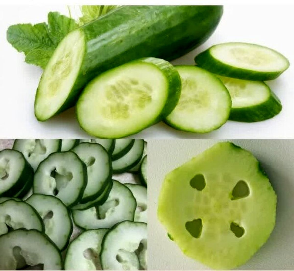 خوردن خیارهای توخالی خطرناک هستند؟