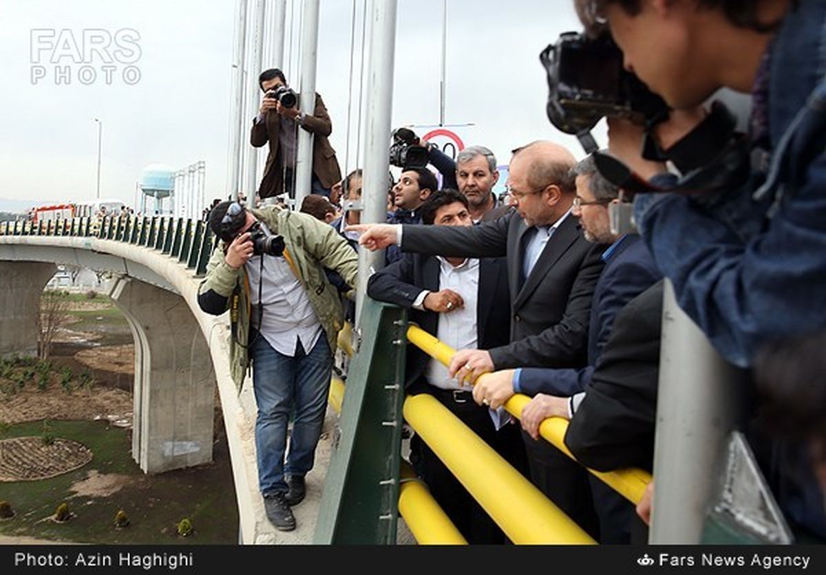 افتتاح تقاطع سرلشکر شهید صالحی/تصاویر