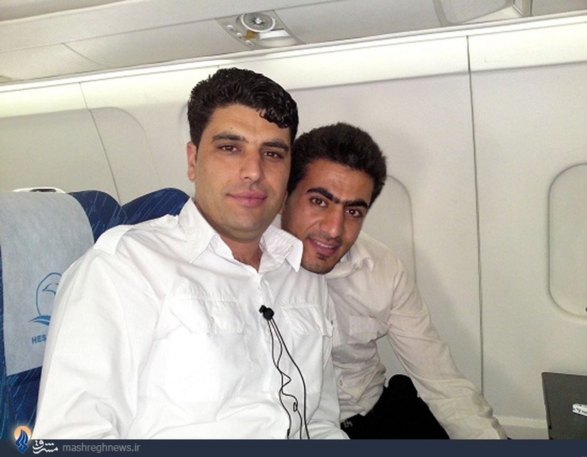 آخرین عکس یادگاری دو رفیق