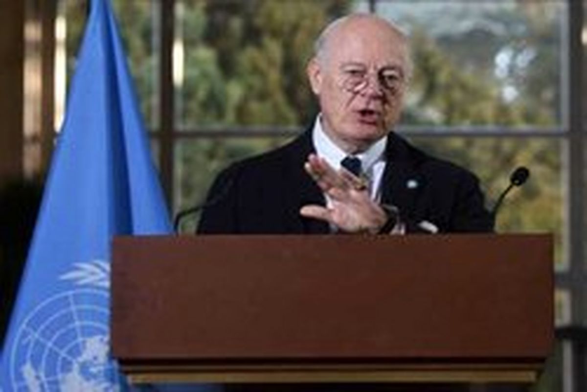 استفان دی‌میستورا وارد آنکارا شد