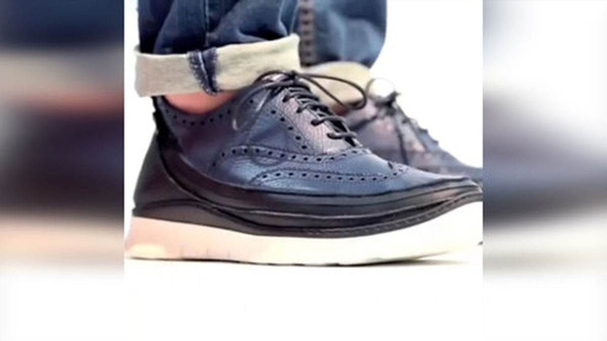 کفش‌هایی عجیب با قابلیت تعویض رویه +فیلم