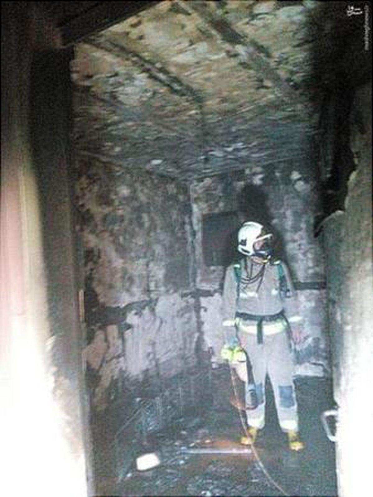 تصاویر: آتش سوزی مهد‌کودک در تهرانسر