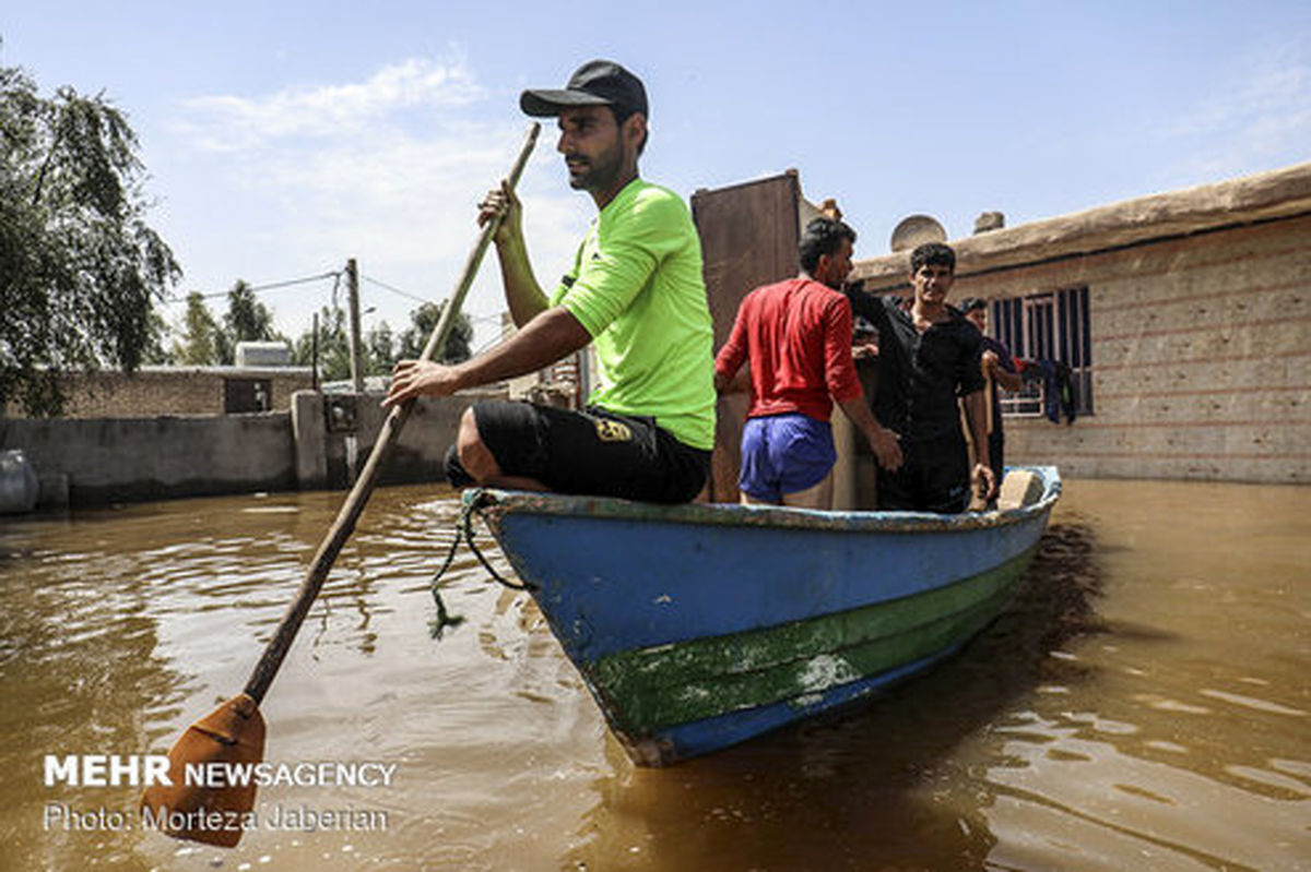 ۱۱۰ روستای در خطر سیل خوزستان تخلیه شدند