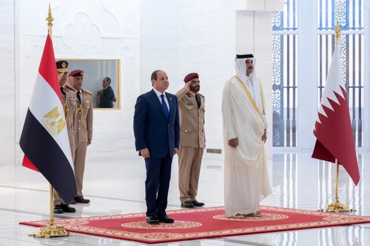 استقبال سران مصر و قطر از مذاکرات ایران و آمریکا در عمان