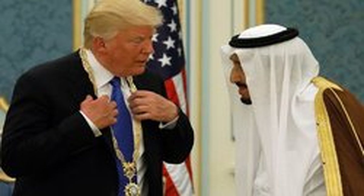 گفتگوی ترامپ و ملک سلمان درباره ایران