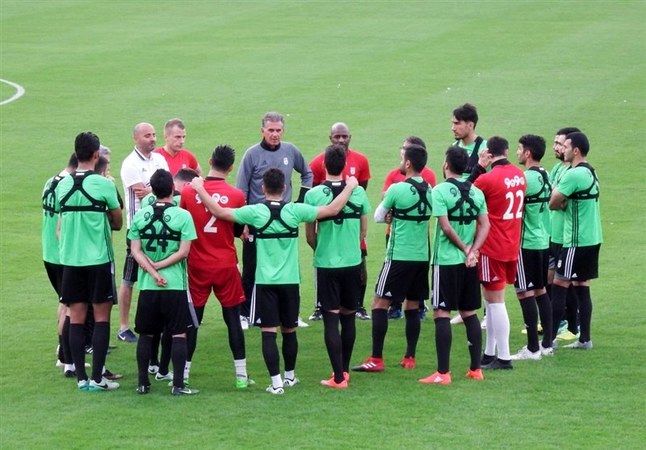 عکس یادگاری ملیپوشان بدون پرسپولیسیها