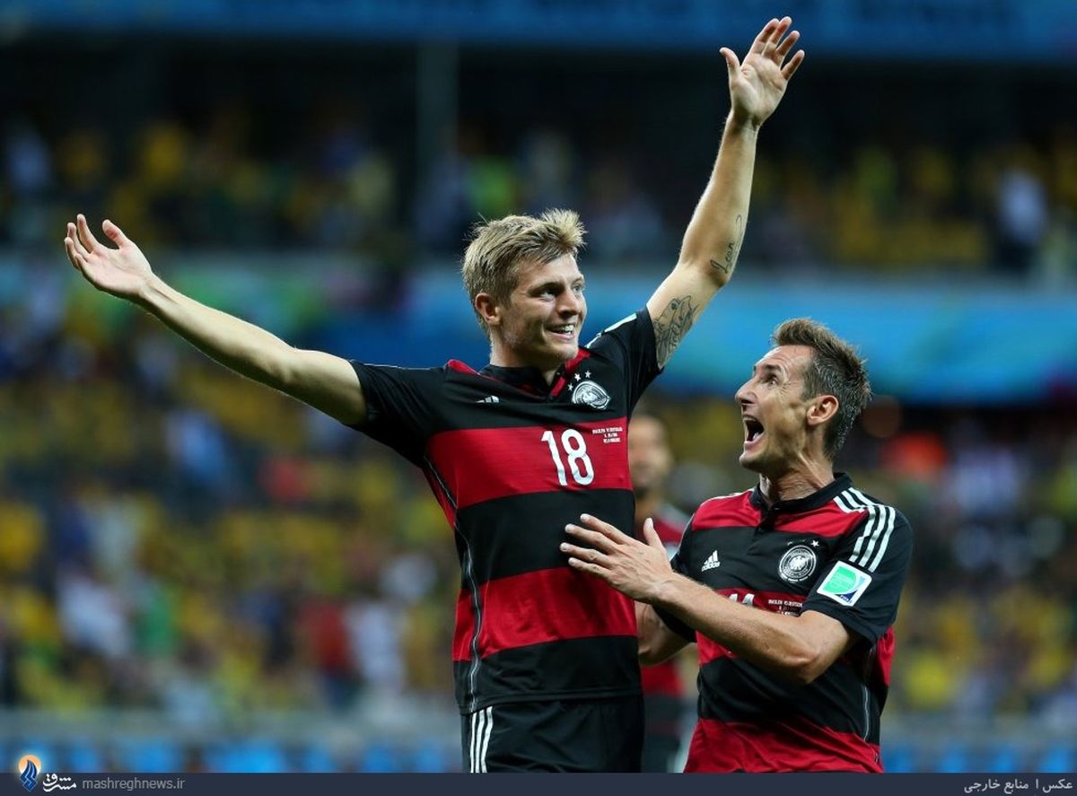 بهترین بازیکن دیدار برزیل - آلمان /عکس