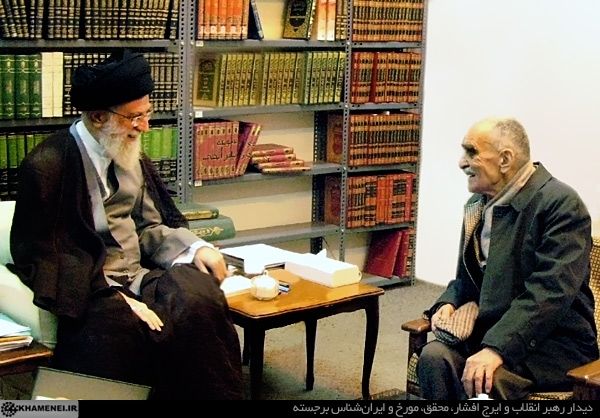 ماجرای دیدار رهبرانقلاب با مرحوم ایرج‌افشار