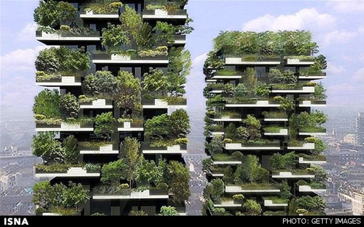 شهرهای آینده با درختان شب‌تاب/ عکس