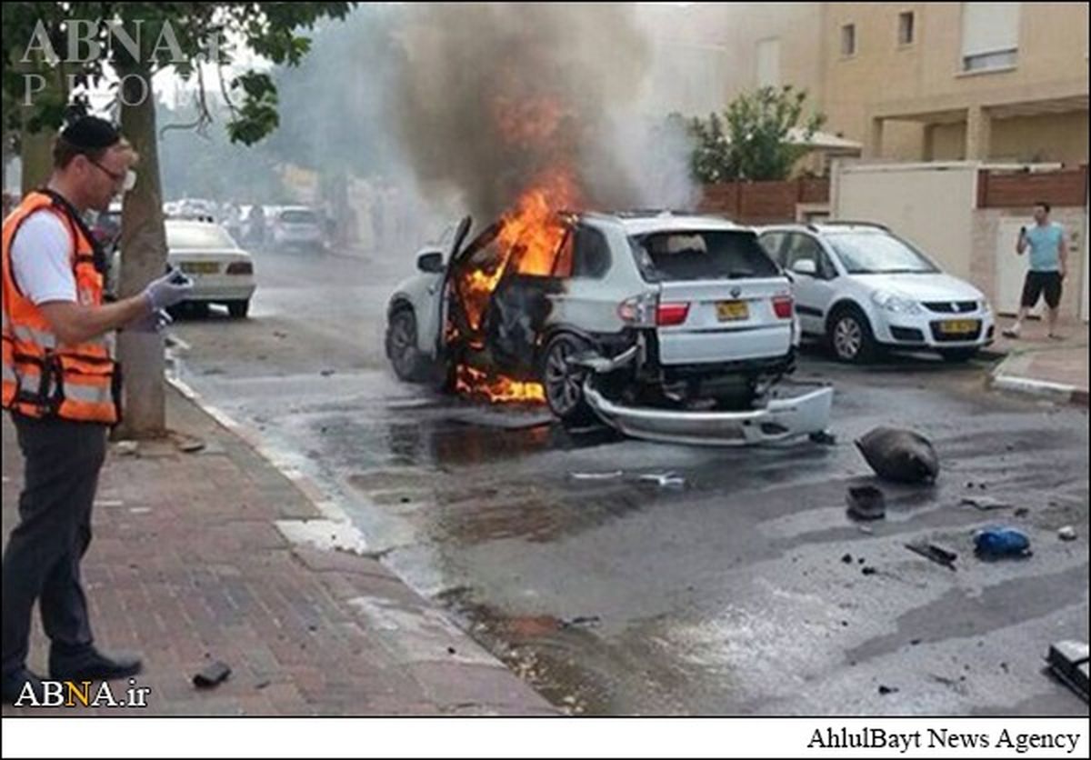 کشته شدن یک صهیونیست بر اثر انفجار بمب