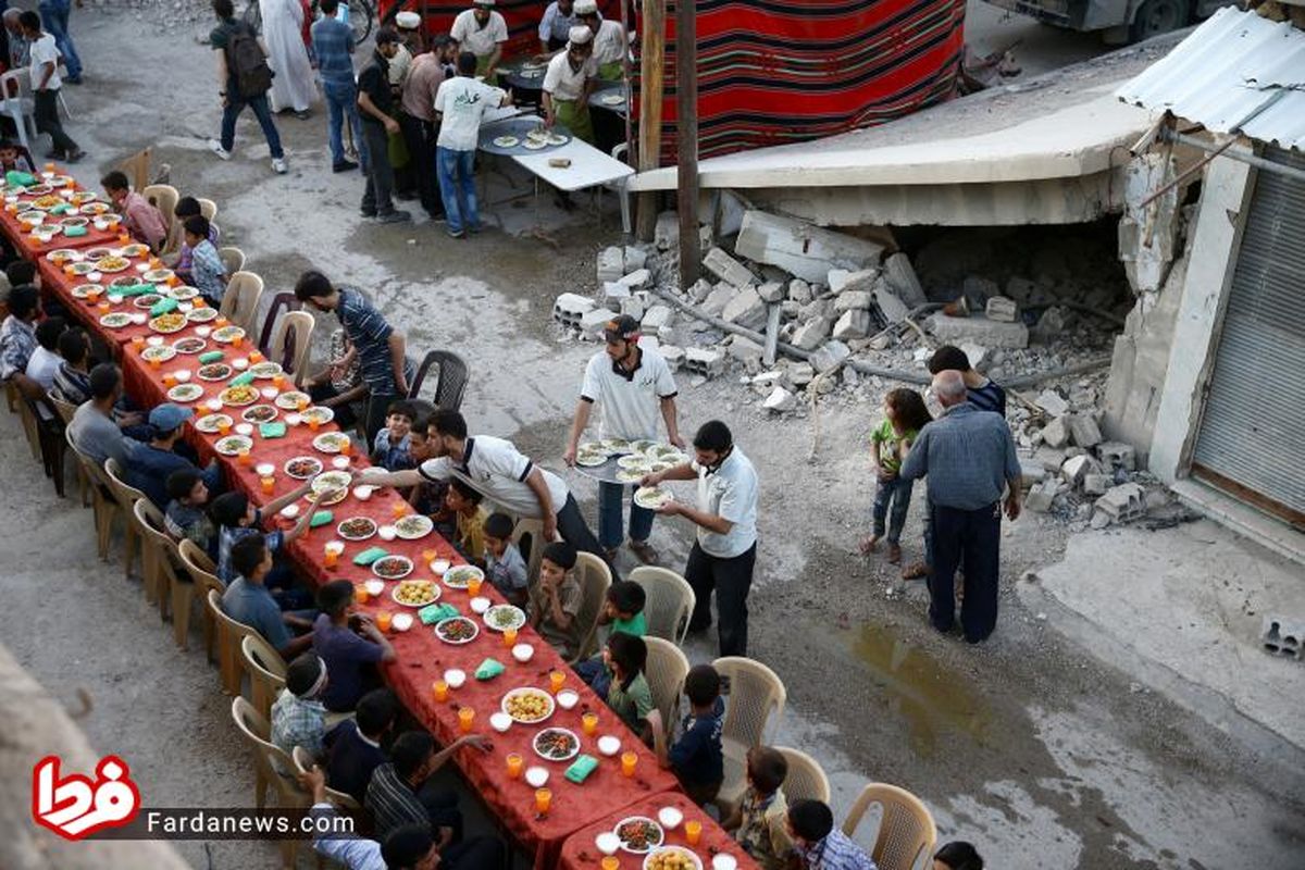 گزارش تصویری: رمضان در جنگ