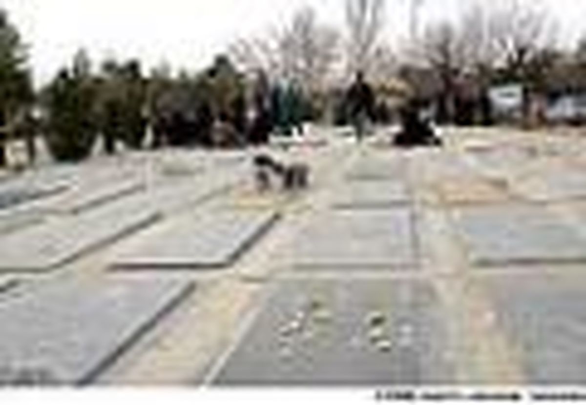 برف براي دفن مردگان مشكل‌آفرين شد