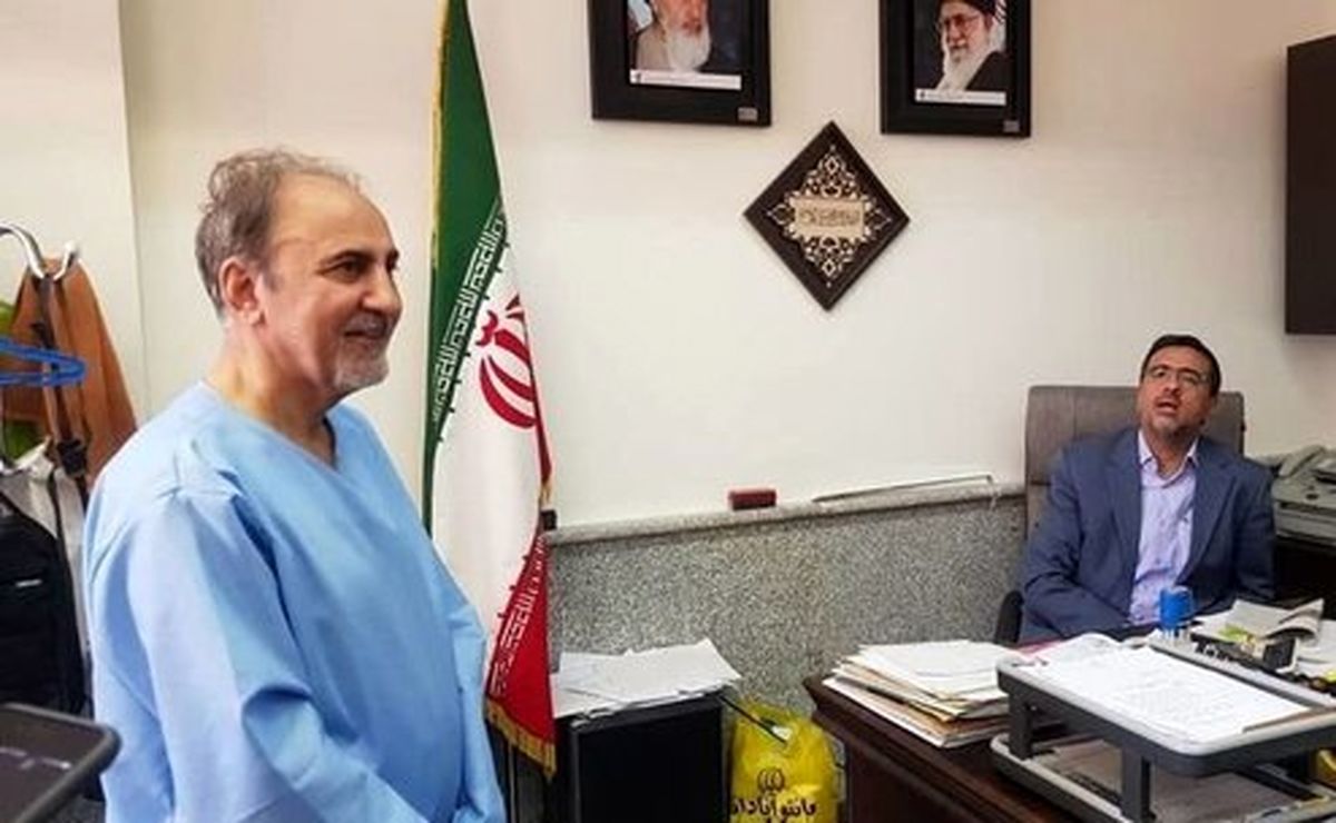 چهره خندان محمدعلی نجفی در دادسرا +عکس