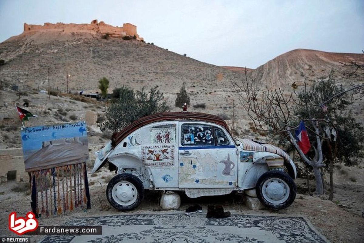 تصاویر: کوچکترین هتل جهان در یک فولکس