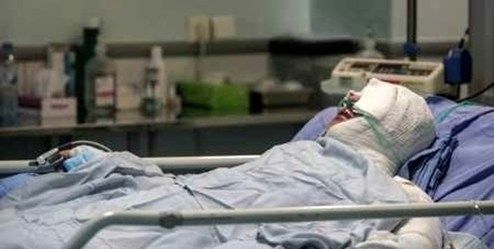 سوختگی مامور کلانتری قلهک در ماجرای خودسوزی مرد متشاکی