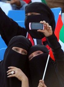 تصاویر:هواداران زن فوتبال در کشورهای عربی
