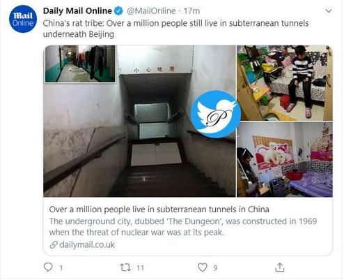 عکس: زندگی یک میلیون چینی عضو قبیله موش در تونل زیرزمینی!