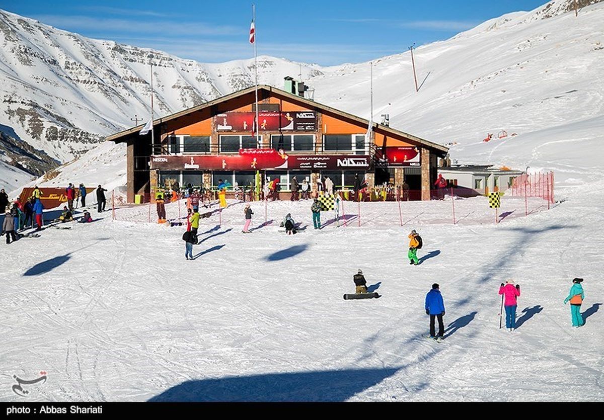 گزارش تصویری: افتتاح پیست اسکی دیزین