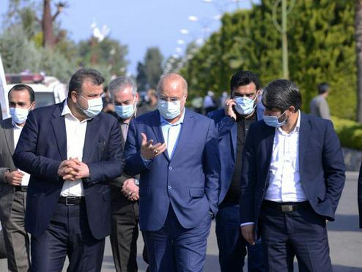 عکس: بازدید سرزدۀ رئیس مجلس از اسکلۀ شیلات مازندران