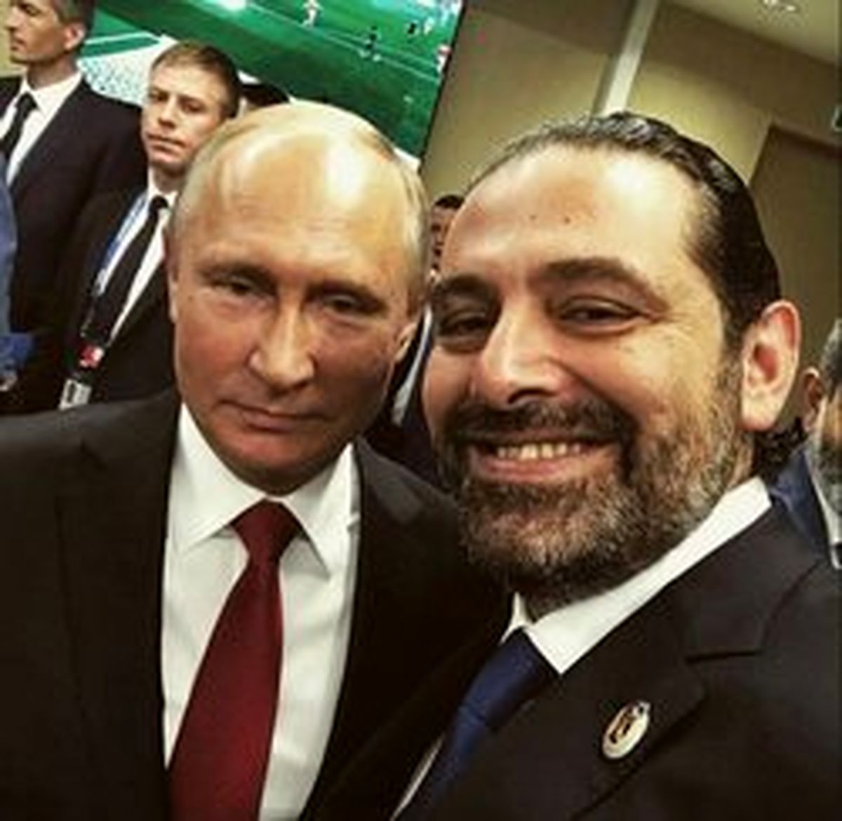 سلفی سه سیاست مدار در افتتاحیه جام جهانی+ عکس