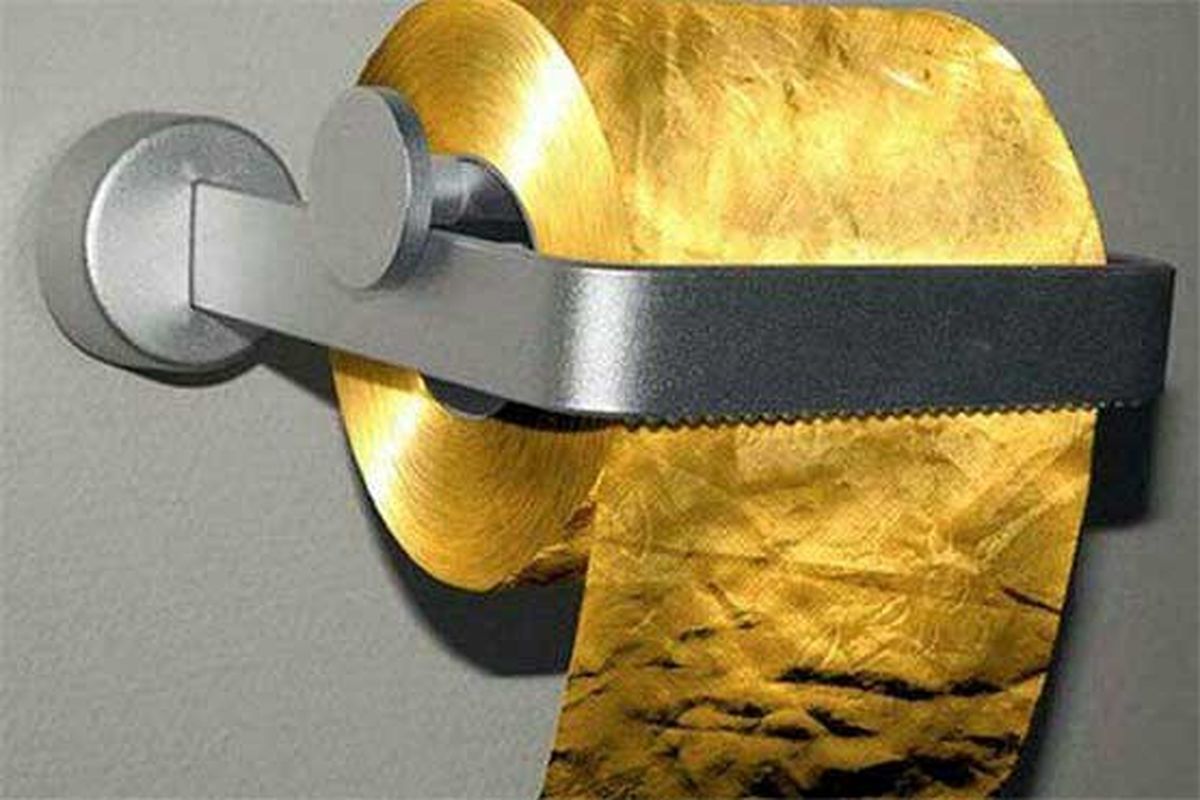 عکس: دستمال توالت ۶ میلیارد تومانی!