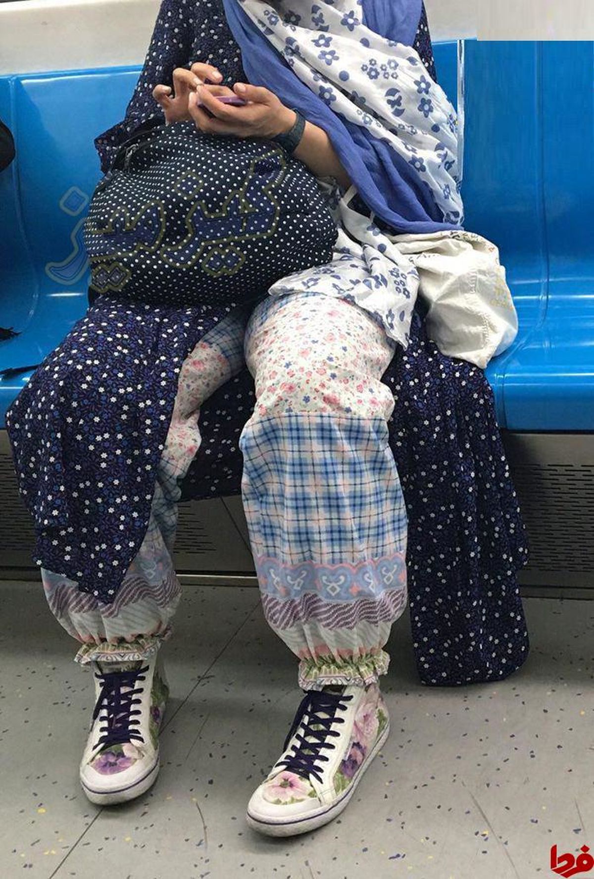 عکس: تیپ عجیب یک دختر تهرانی!