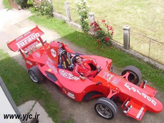 خودروی فرمول1دست ساز/عکس