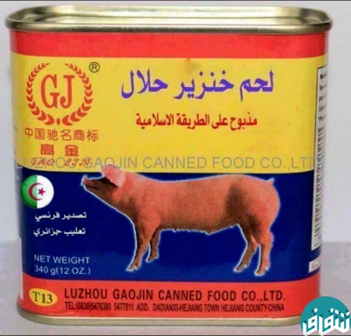گوشت خوک حلال در الجزایر!!/عکس