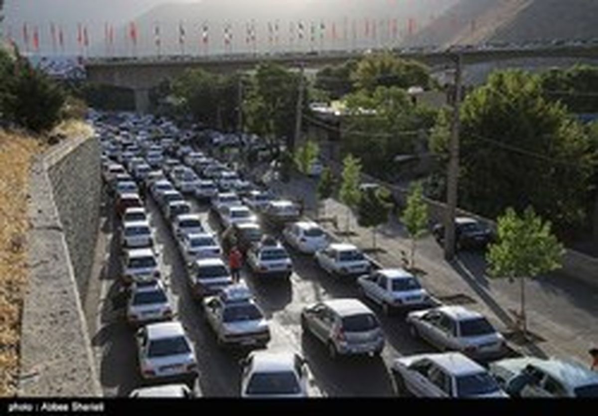 ترافیک در آزادراههای استان قزوین سنگین است