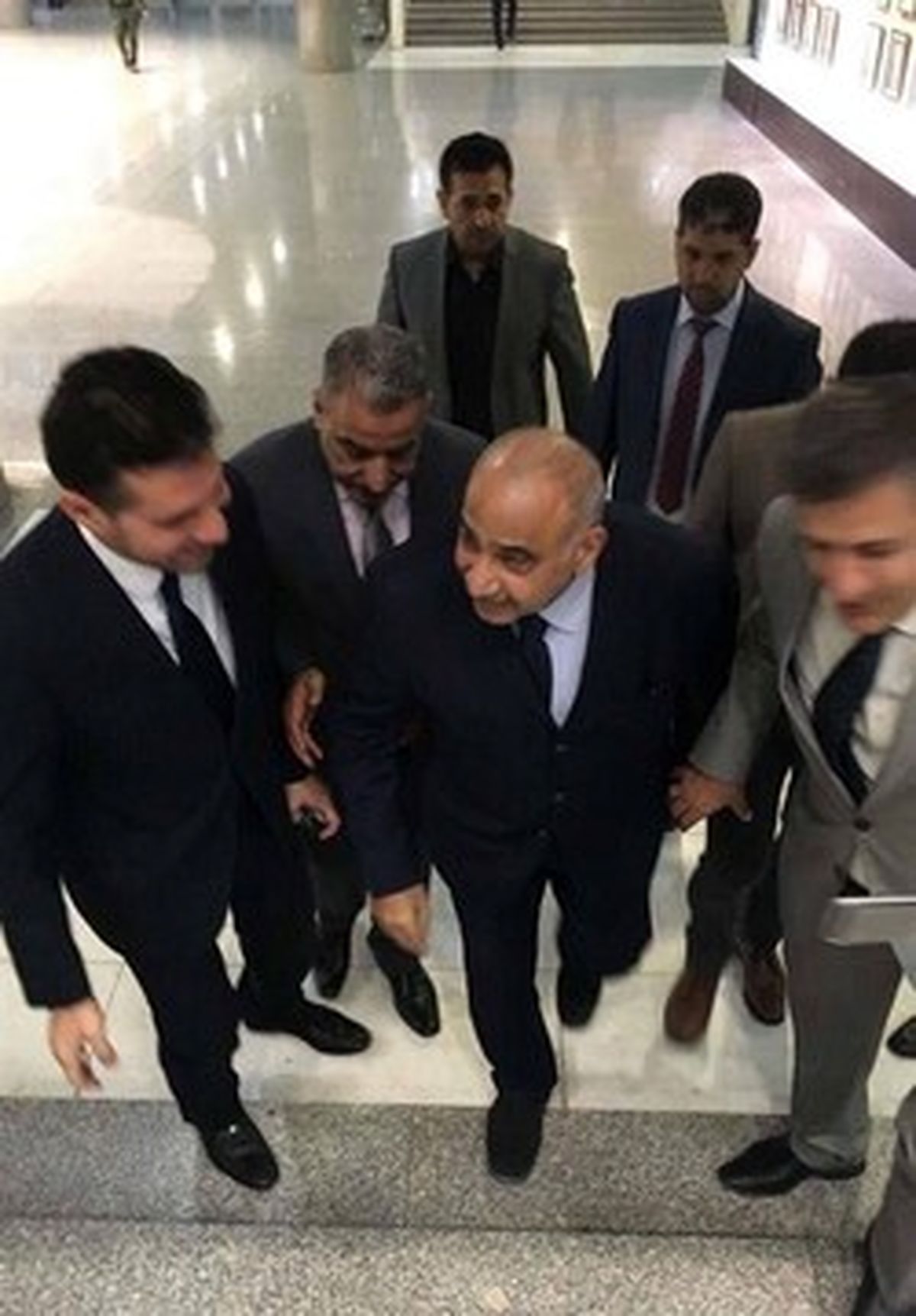 نشست ۳ جانبه بین الحلبوسی، برهم صالح و عبدالمهدی