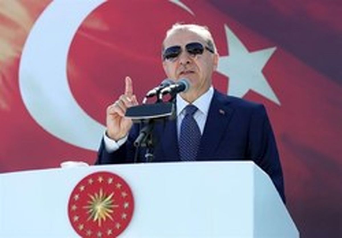 اردوغان: در سوریه و عراق بیش از ۷۵۰۰ تروریست را از بین بردهایم