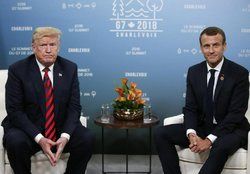 مکرون هم از ترامپ ناامید شد!