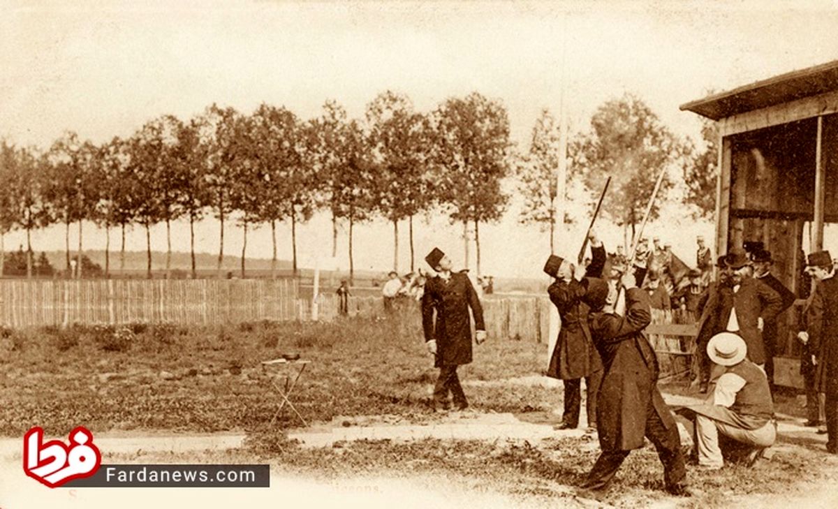 عکس: نحوه حفظ آبروی مظفرالدین شاه در فرانسه!