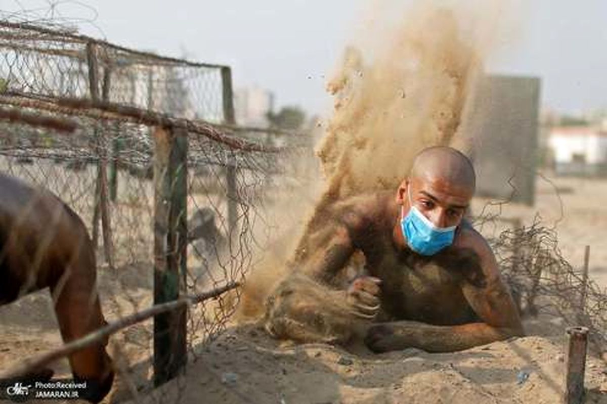 تمرینات ویژه نیروهای پلیس غزه +عکس