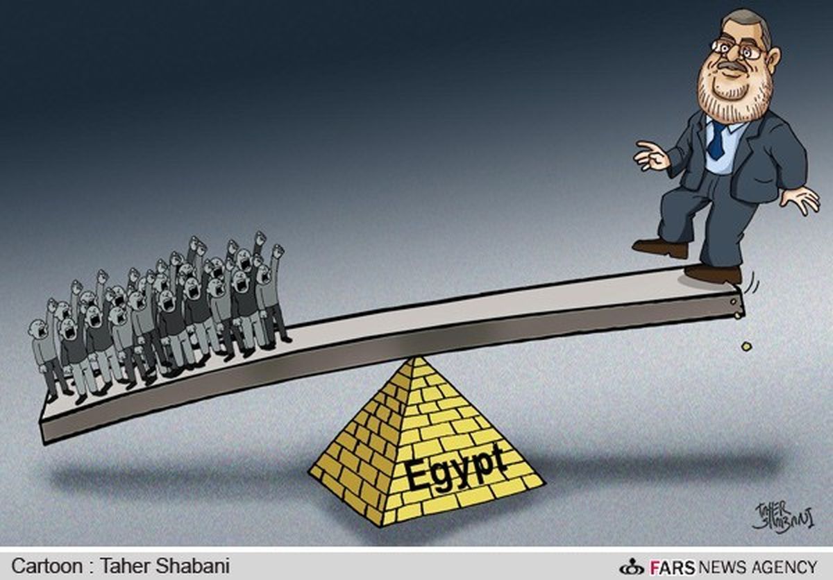 ادامه اعتراضات مردمی علیه مرسی!