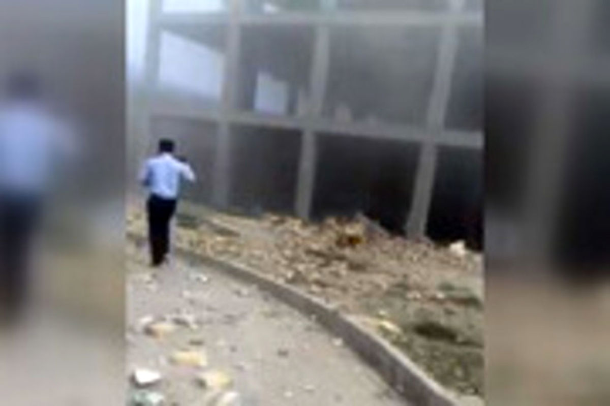 انفجار در دانشگاه علمی کاربردی ارومیه +فیلم