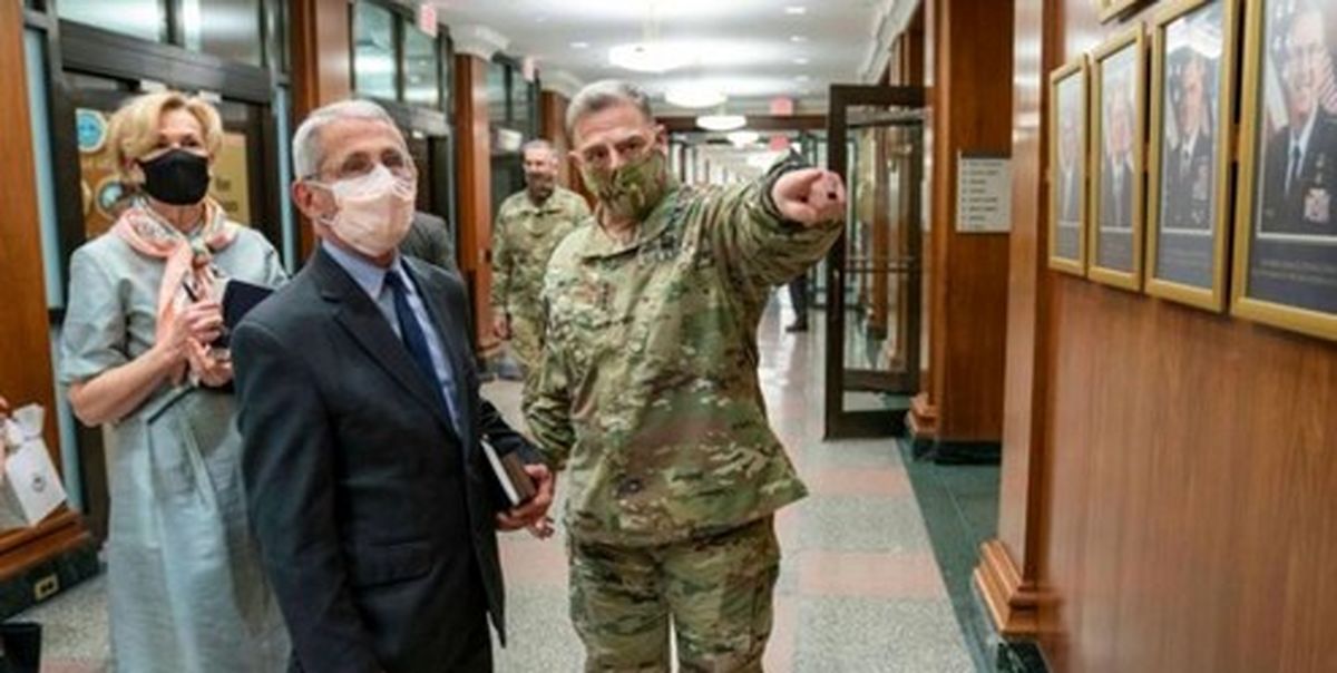 سی‌ان‌ان: کرونا باعث تغییر ماهیت ارتش آمریکا می‌شود