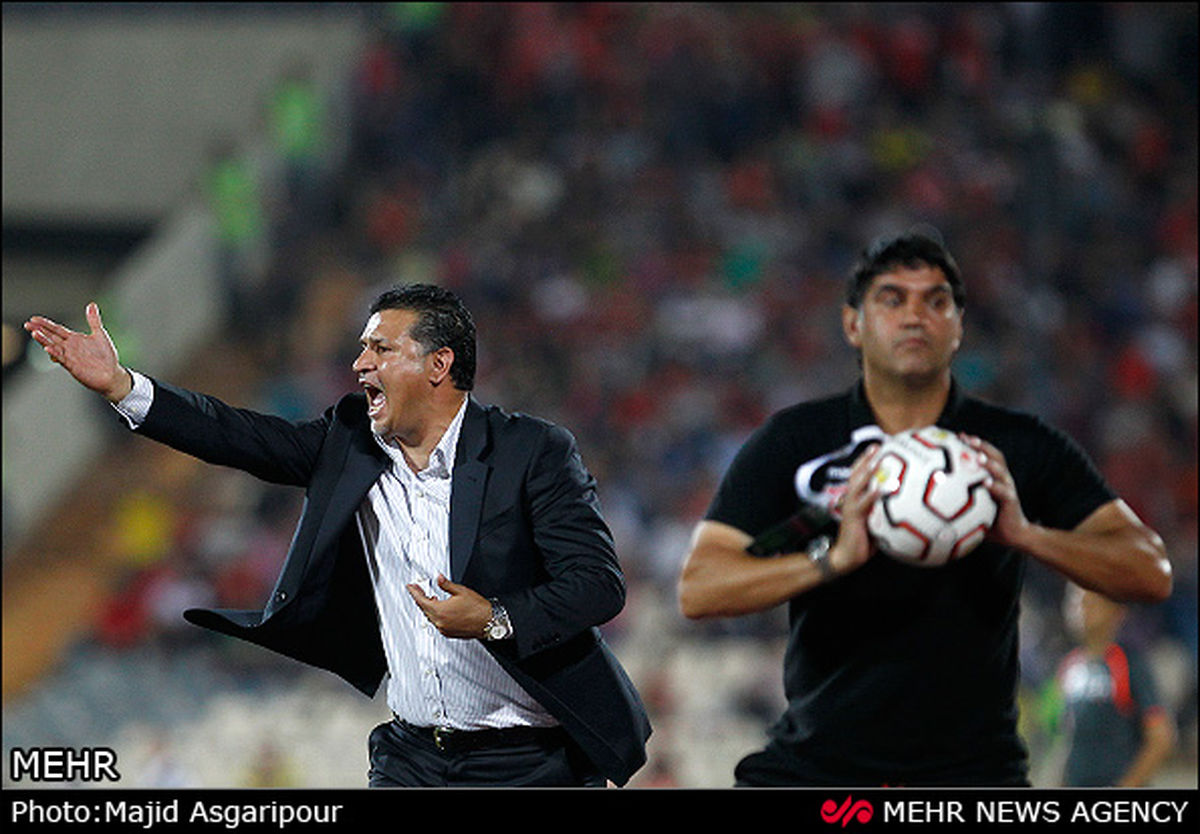 دایی و پرسپولیس امروز/تصاویر