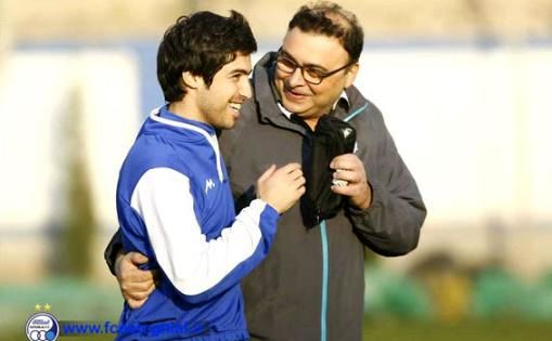 چپ و راست خندان استقلال/عکس