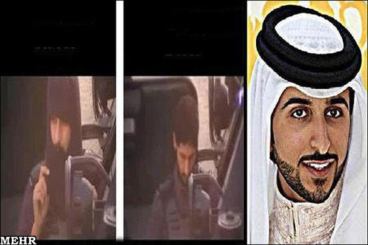 مشارکت پسر پادشاه بحرین در سرکوب مردم/عکس