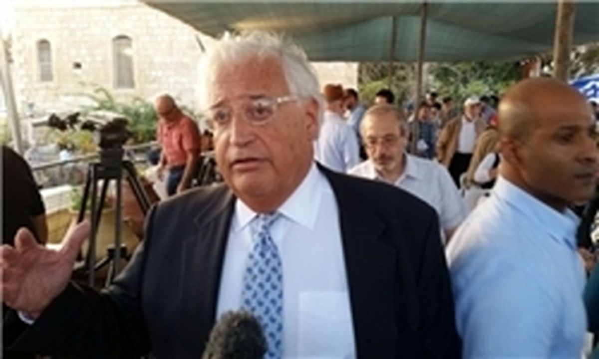 سفیر آمریکا «محمود عباس» را تهدید کرد!