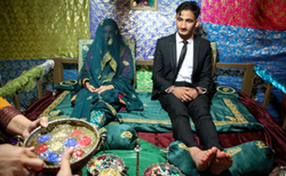 تصاویری از یک عروسی بندری!