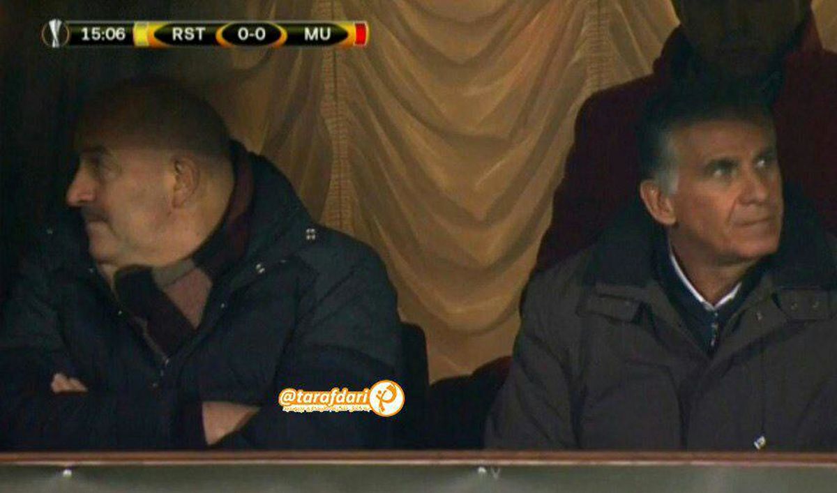 کی روش تماشاگر دیدار روستوف و یونایتد +عکس