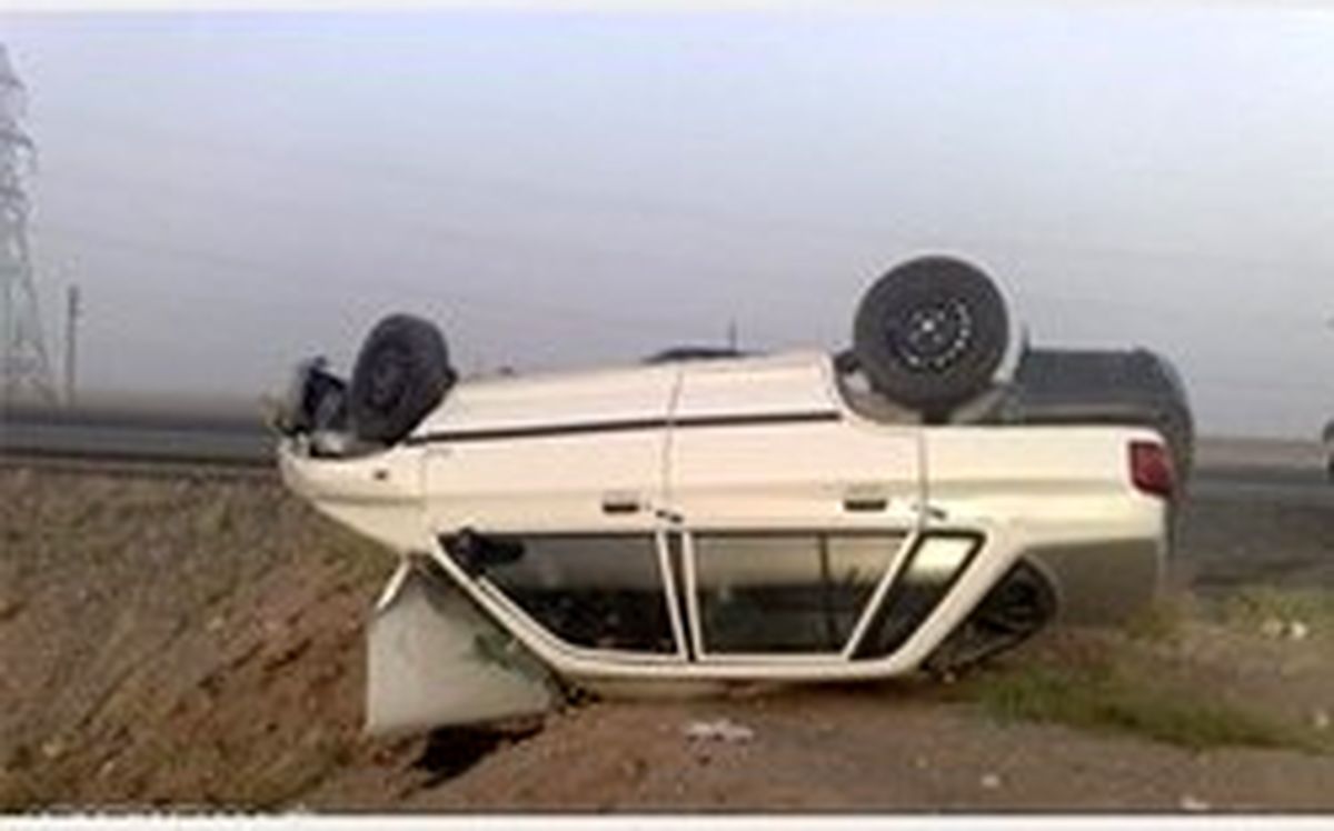 واژگونی خودروی زائران در جورقان یک کشته بجا گذاشت