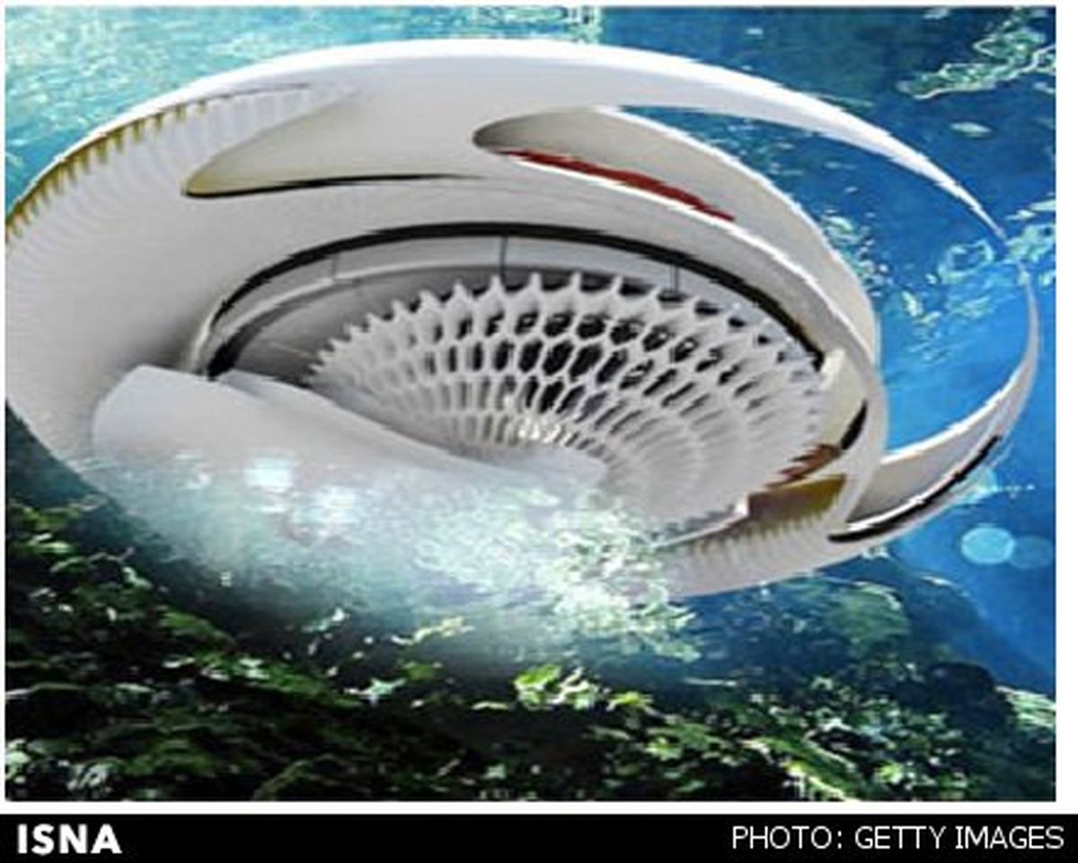 خانه دریایی با الهام از جوجه‌تیغی/عکس