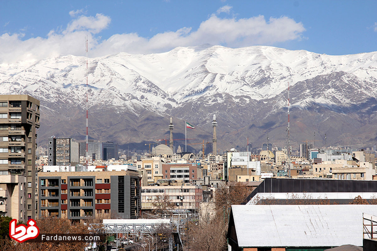 تصاویر: آسمان امروز تهران