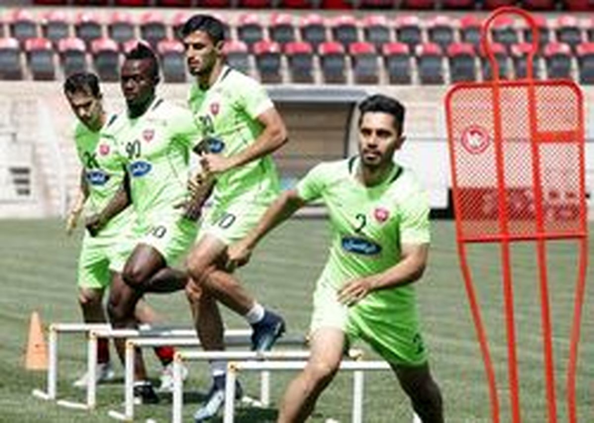 تمرین پرسپولیس؛ گلزنی در تمرین نوبت صبح چهارشنبه سرخپوشان