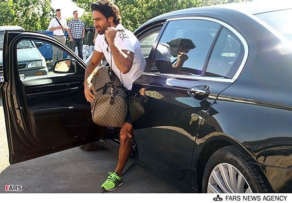 ماشین فرهاد مجیدی/ عکس